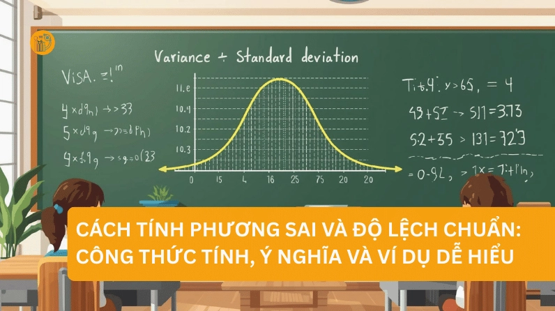 Cách tính phương sai và độ lệch chuẩn