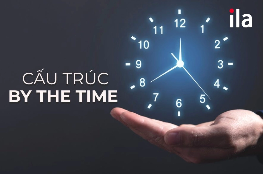 cấu trúc by the time