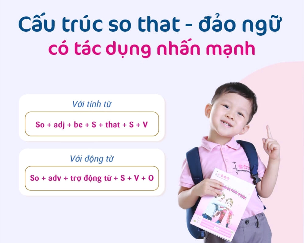 Cấu trúc so that – đảo ngữ có tác dụng nhấn mạnh