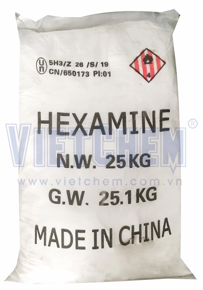 Chất tan Hexamine C6H12N4 được sử dụng trong việc pha chế dung dịch
