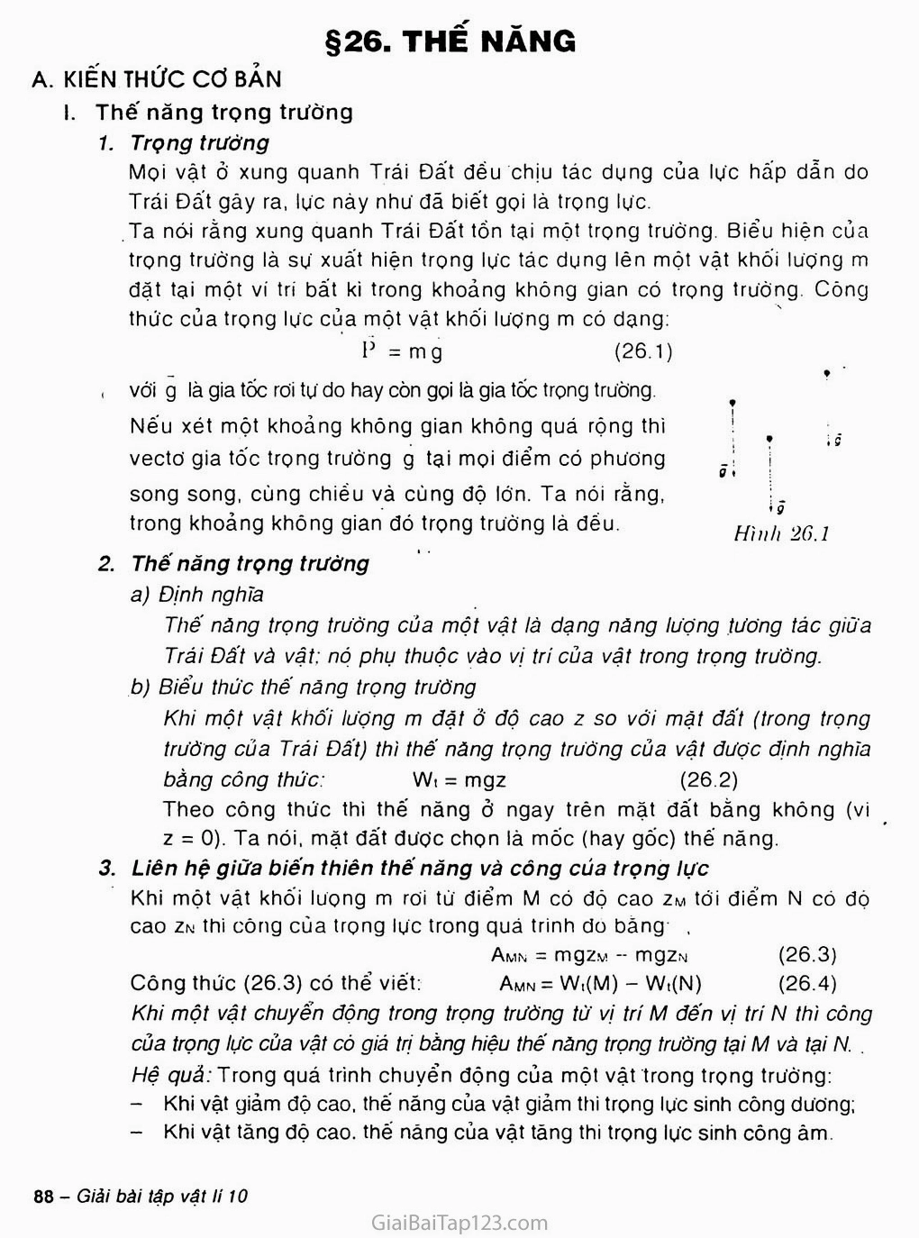 Chọn Phát Biểu Đúng Về Thế Năng Trọng Trường: Khái Niệm và Ứng Dụng Thực Tiễn