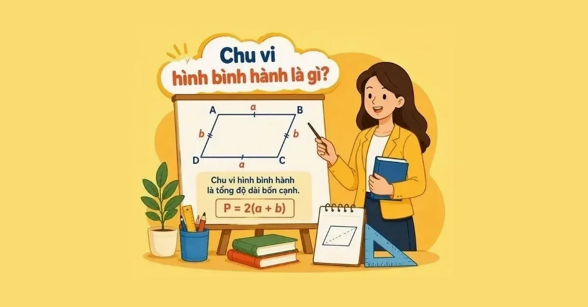 Chu vi hình bình hành là gì?