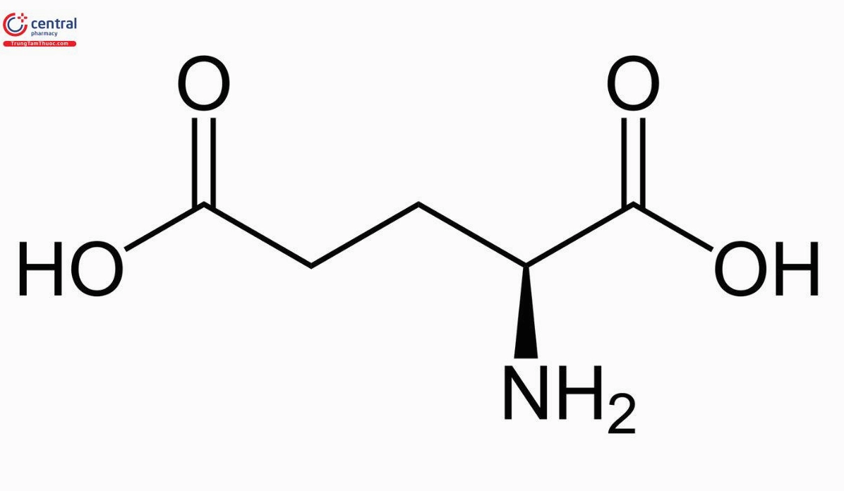 Công thức cấu tạo của Acid Glutamic
