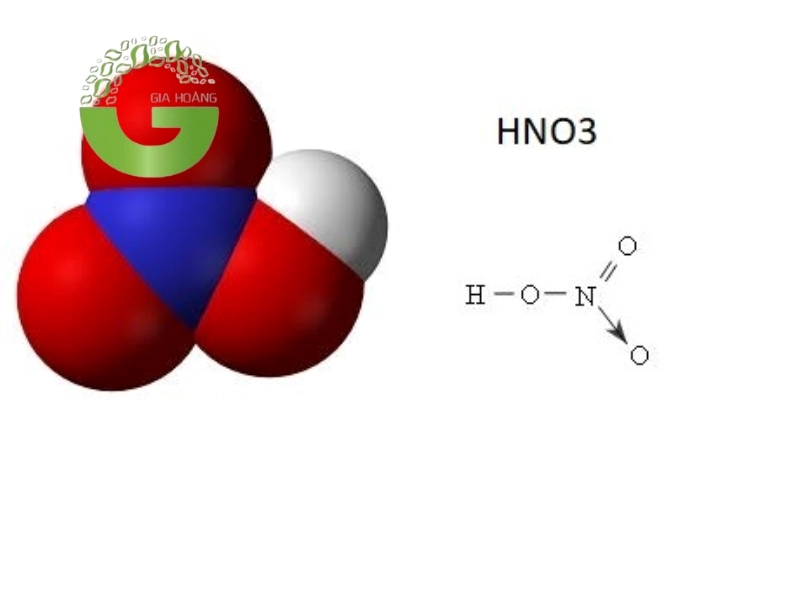 Công thức cấu tạo HNO3