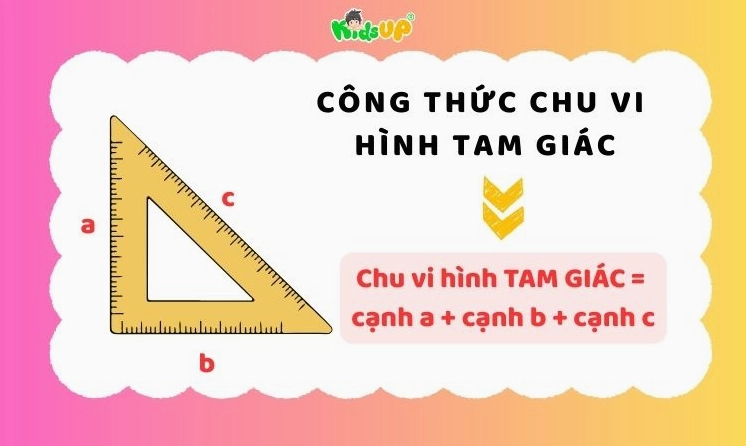 Công thức chu vi hình tam giác