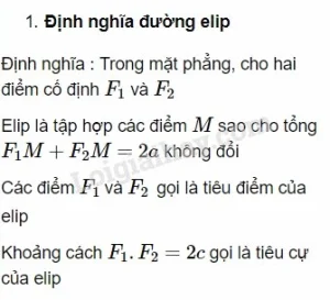 Công thức Elip 2026: Nắm Vững Phương Trình Chính Tắc Đạt Điểm Cao!