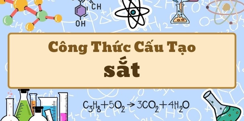 Công thức hóa học của sắt