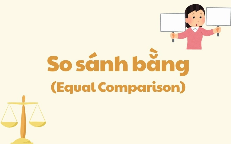 công thức so sánh bằng
