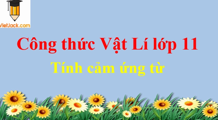 Công thức tính cảm ứng từ