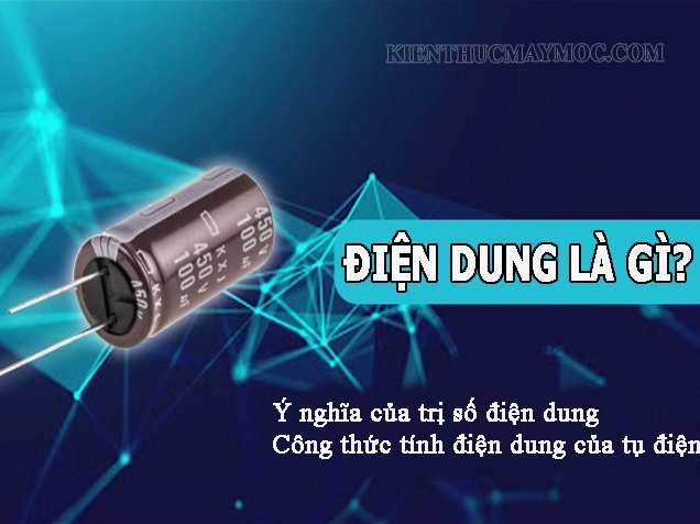 công thức tính điện dung