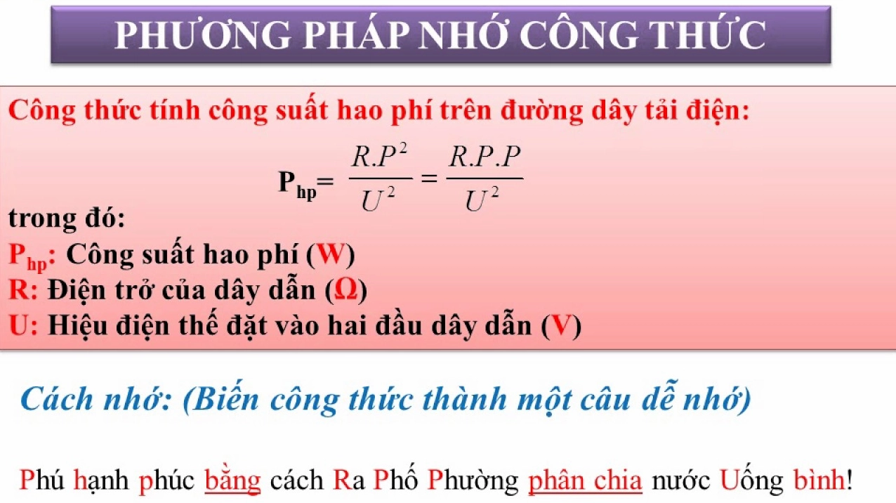 Công Thức Tính Điện Năng Hao Phí: Hướng Dẫn Chi Tiết và Cách Giảm Thiểu