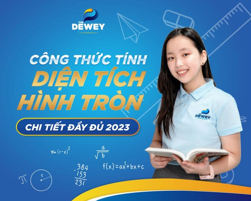 công thức tính diện tích hình tròn