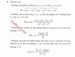 Công thức tính khoảng cách giữa hai đường thẳng: Chéo nhau, Song song & Ứng dụng 2026