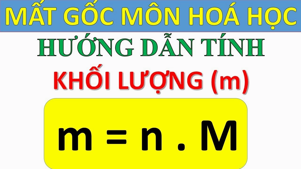 Công thức tính khối lượng m: Từ Lý thuyết đến Thực hành