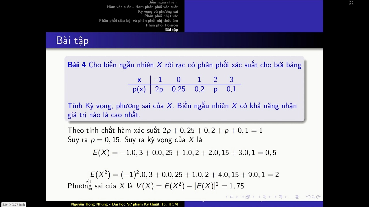 Công thức tính kỳ vọng và phương sai: Khám phá Bí mật Thống kê để Dự đoán Chính xác Hơn