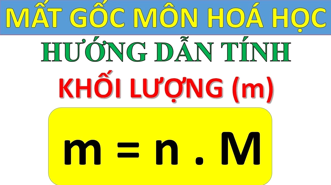 Công thức tính m: Khám phá cách tính khối lượng chính xác trong Vật Lý và Hóa Học