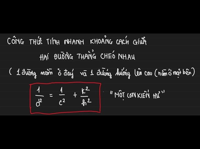 Công thức tính nhanh khoảng cách: Mẹo và Ứng dụng Trong Thực Tế