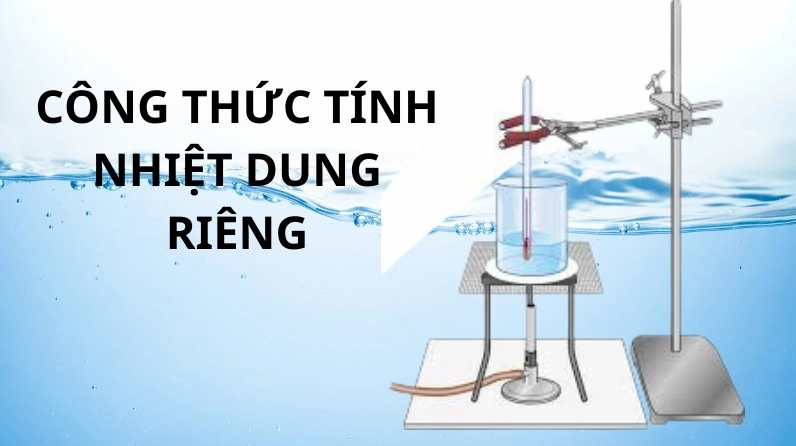 công thức tính nhiệt dung riêng