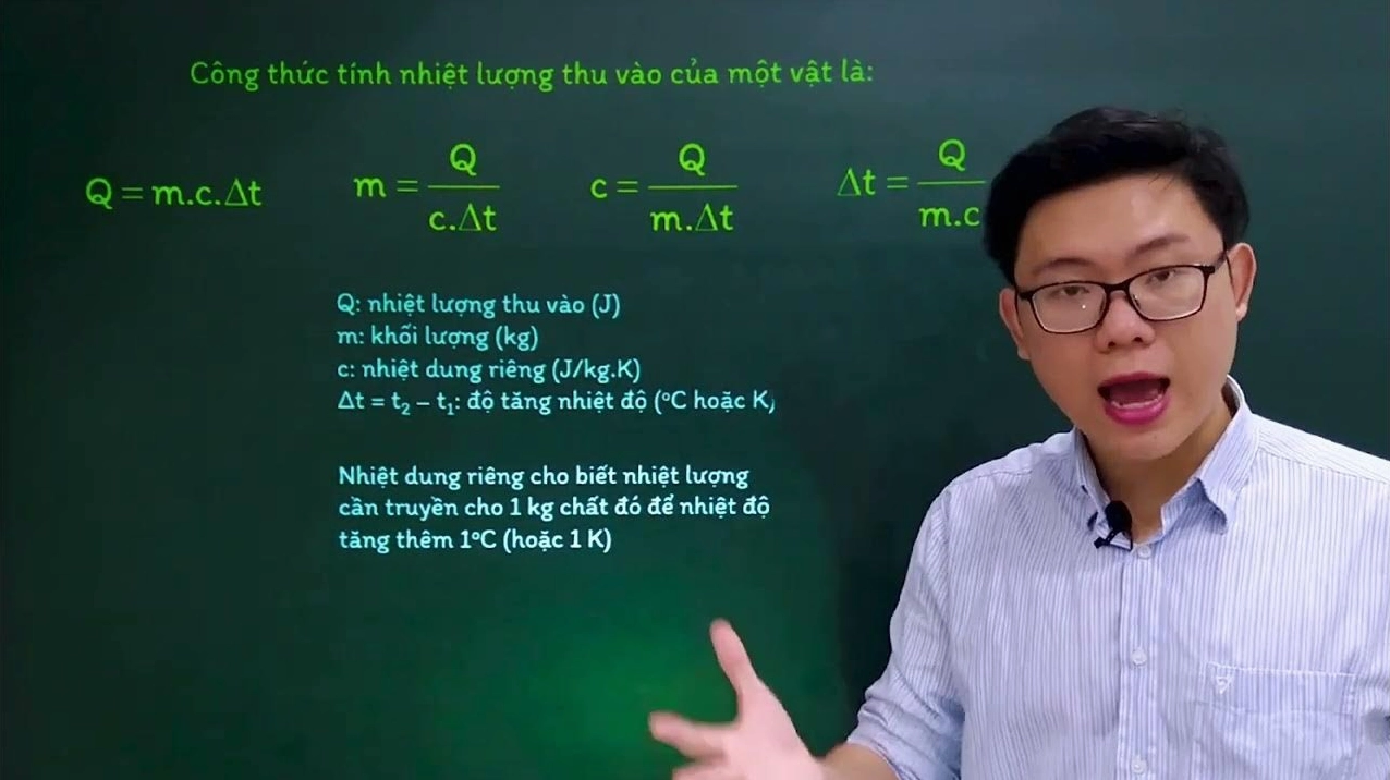 Công Thức Tính Nhiệt Lượng Lớp 8