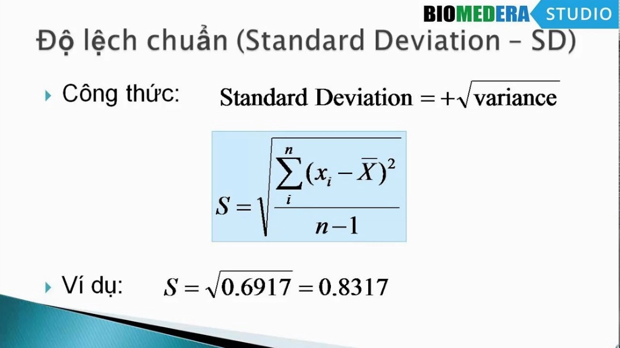 Công thức tính phương sai và độ lệch chuẩn: Hướng dẫn chi tiết từ A đến Z