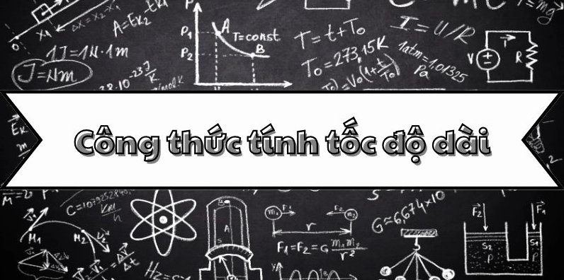 Công thức tính tốc độ dài và các dạng vận tốc trong chuyển động
