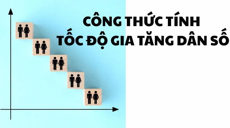 Công thức tính tốc độ gia tăng dân số