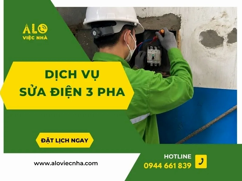 Dịch vụ sửa điện 3 pha tại TPHCM & tỉnh lân cận