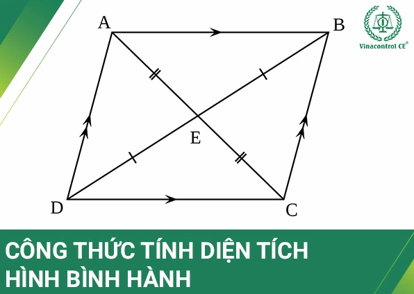 Diện tích hình bình hành tính như thế nào?