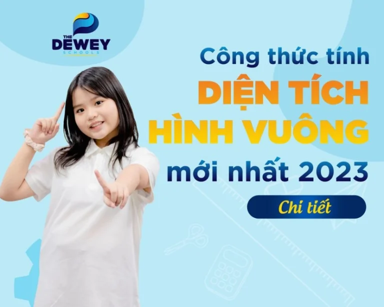 Diện tích hình vuông công thức 2026: Hướng dẫn chi tiết từ A-Z