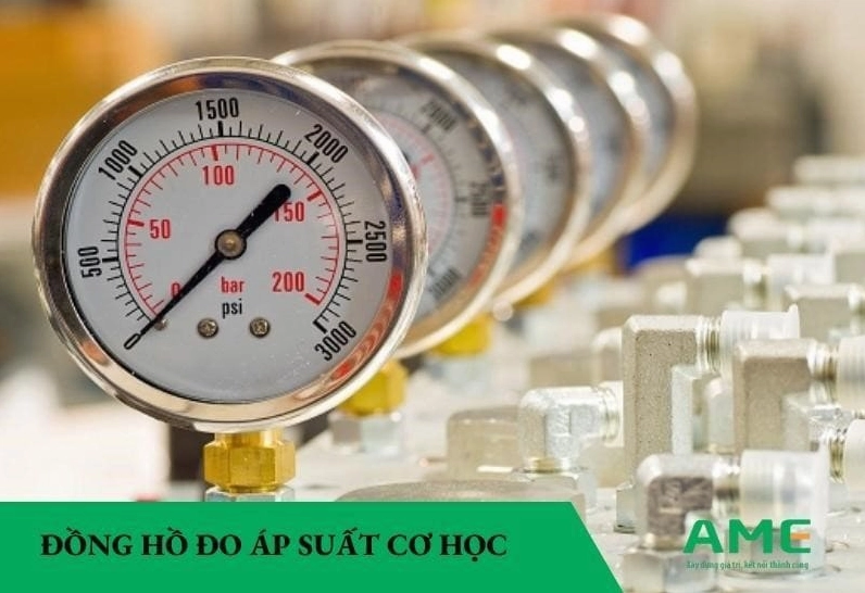 Đồng hồ đo áp suất cơ học