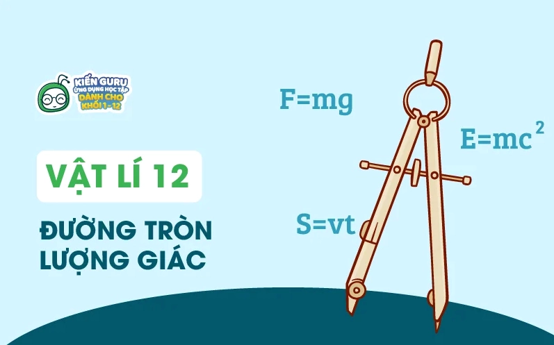 đường tròn lượng giác vật lý 12