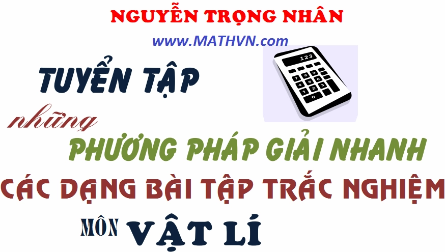 Giải toán Điện xoay chiều bằng số phức