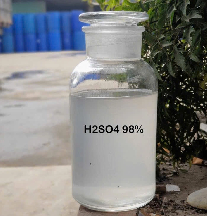 H2SO4 đậm đặc 98%