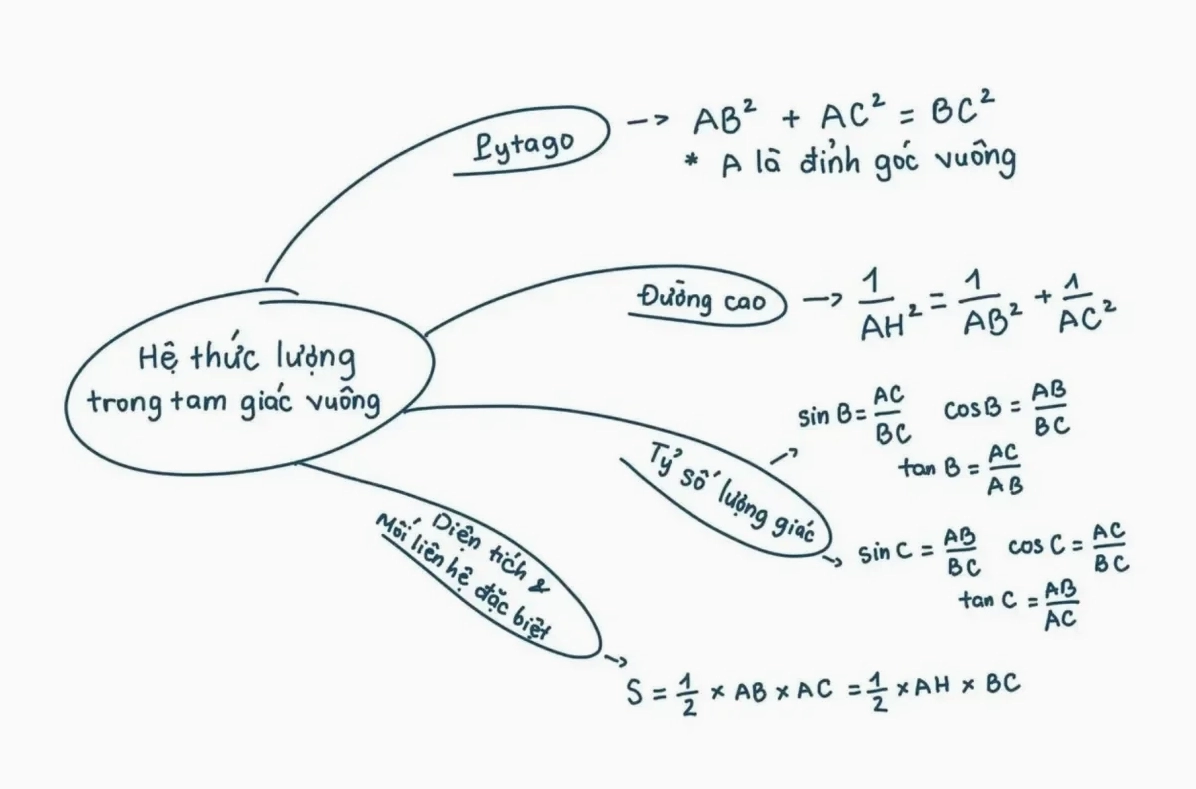 Hệ thức lượng tam giác vuông