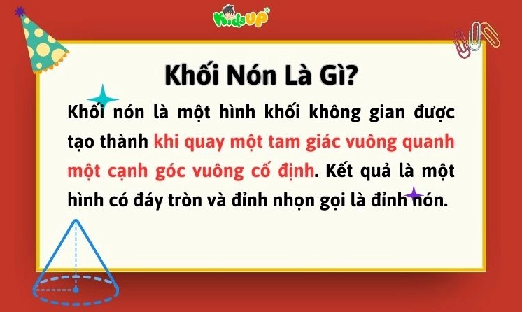 Hiểu về định nghĩa khối nón trong tiếng Việt
