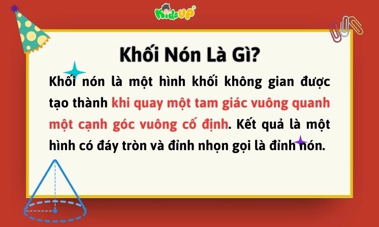 Hiểu về định nghĩa khối nón trong tiếng Việt