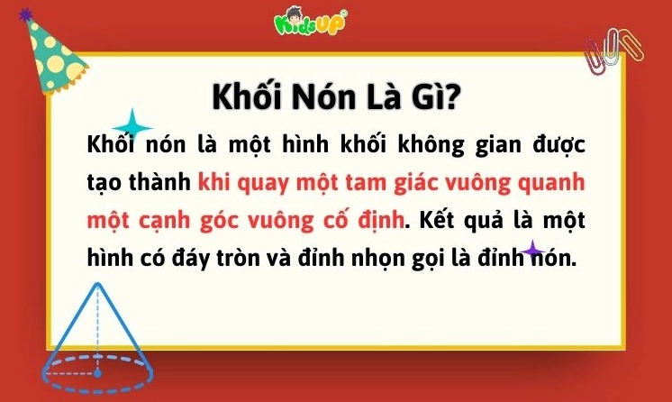 Hiểu về định nghĩa khối nón trong tiếng Việt