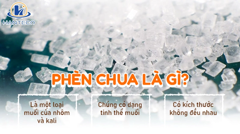 Hình ảnh phèn chua tinh khiết