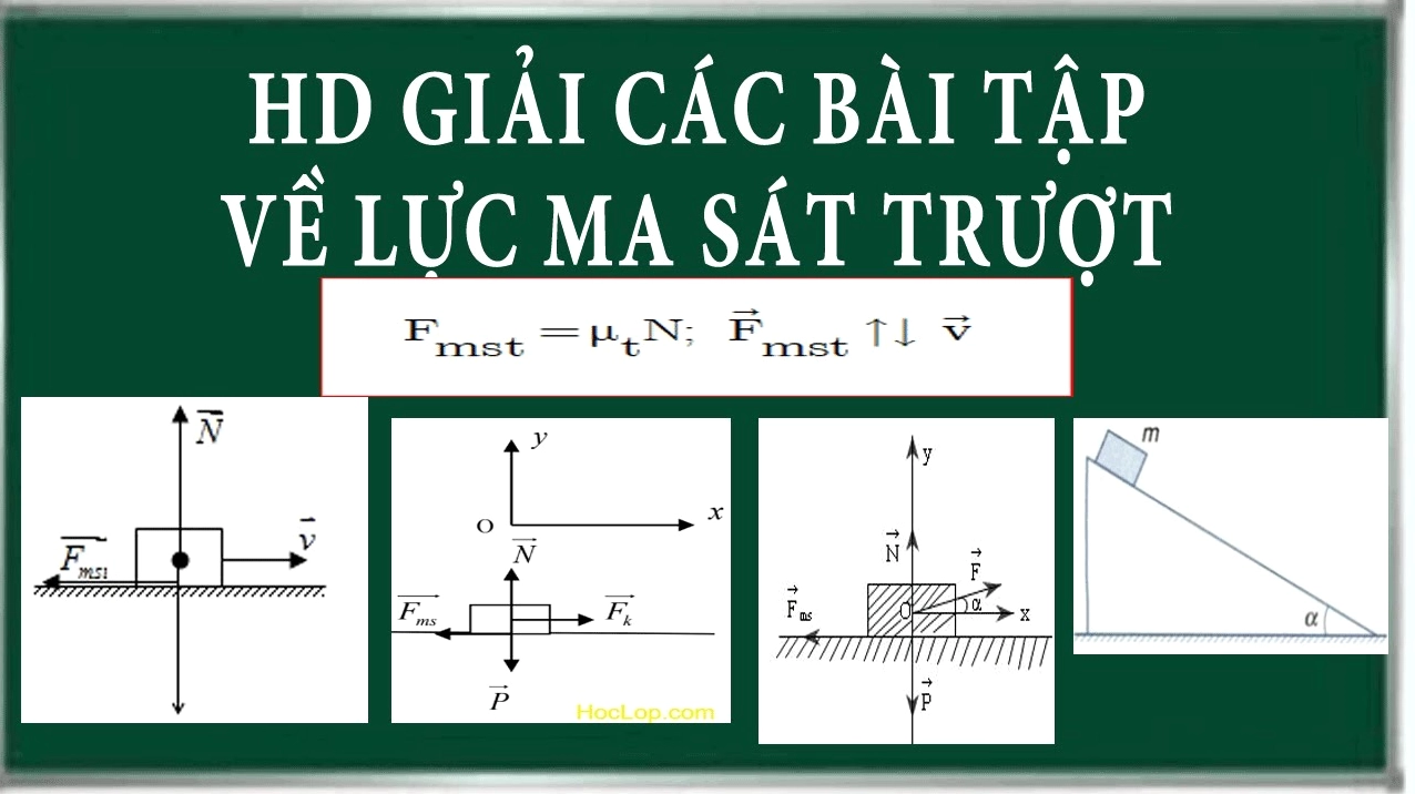 Hướng dẫn giải bài tập và thực hành về lực ma sát