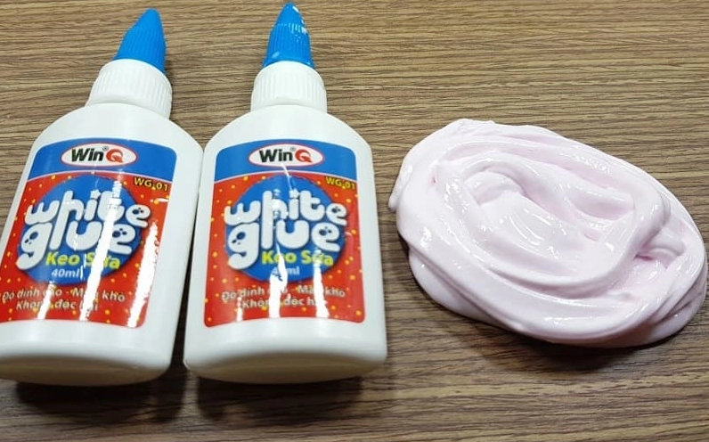 Hướng dẫn làm Slime kết hợp keo sữa và kem đánh răng