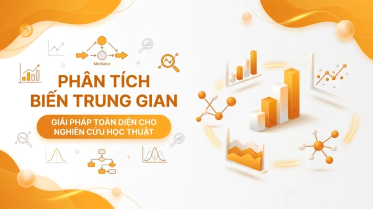 Hướng dẫn phân tích biến trung gian bằng SPSS và Sobel Test