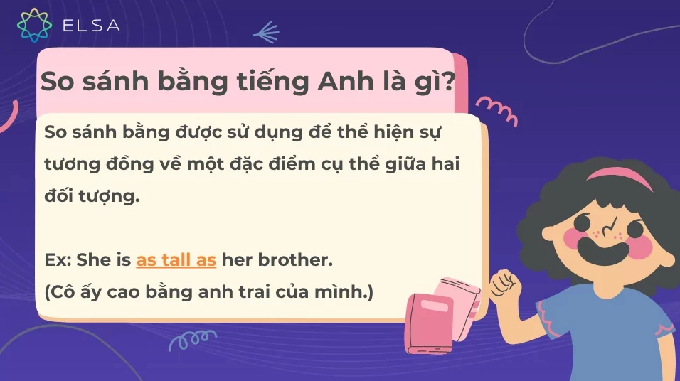 Khái niệm so sánh bằng tiếng Anh