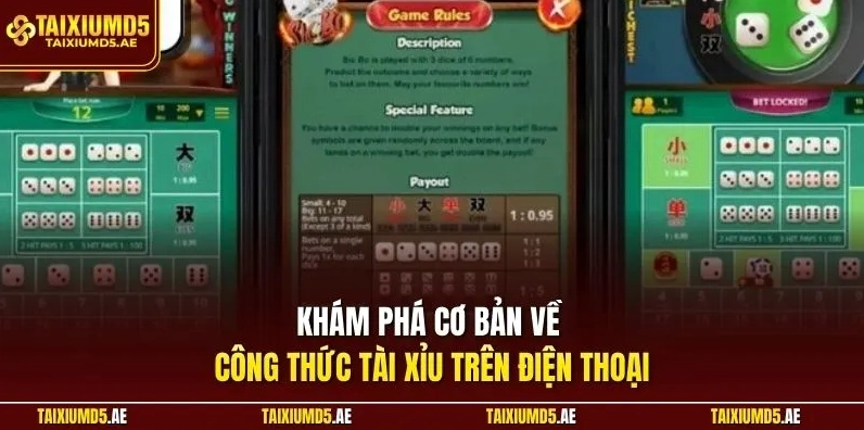 Khám phá cơ bản về công thức Tài Xỉu trên điện thoại