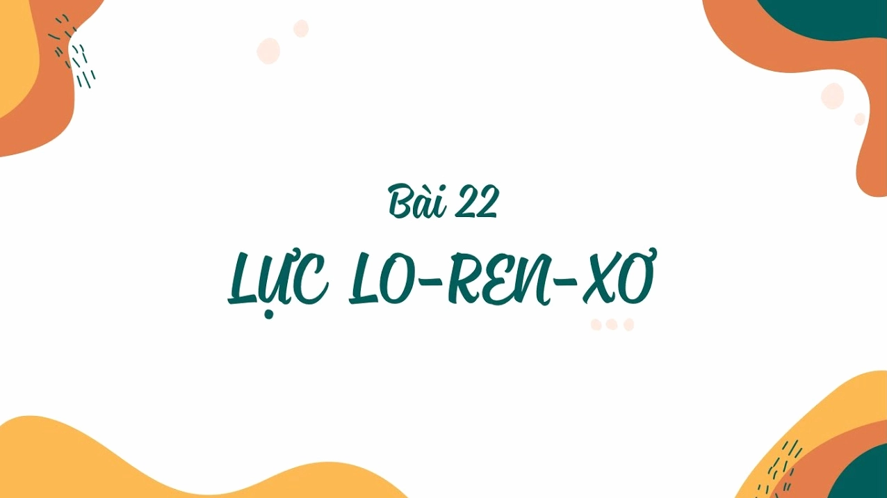 Lực Lorenxơ là gì?