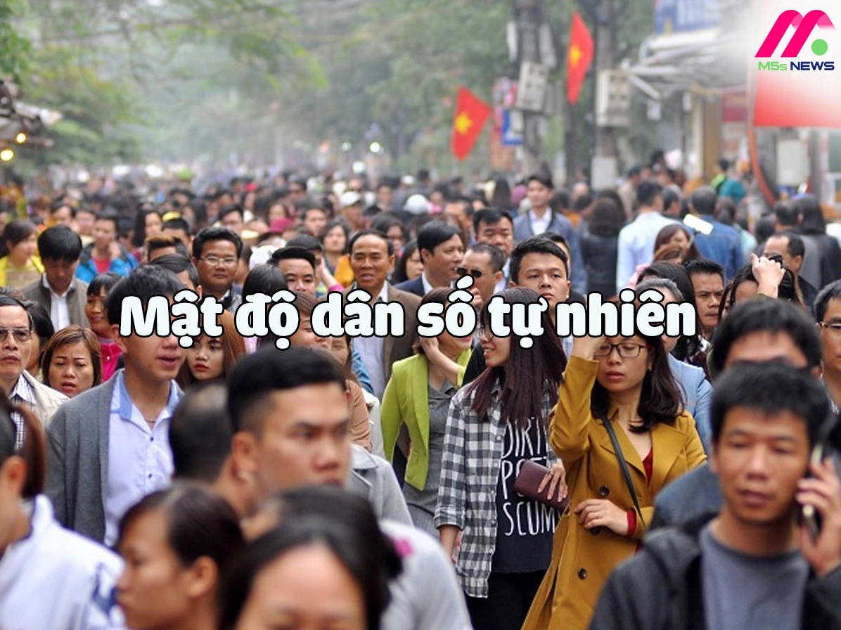 Mật độ dân số tự nhiên