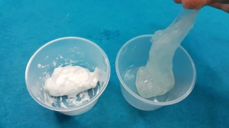 Mẹo làm slime không cần dùng đến keo