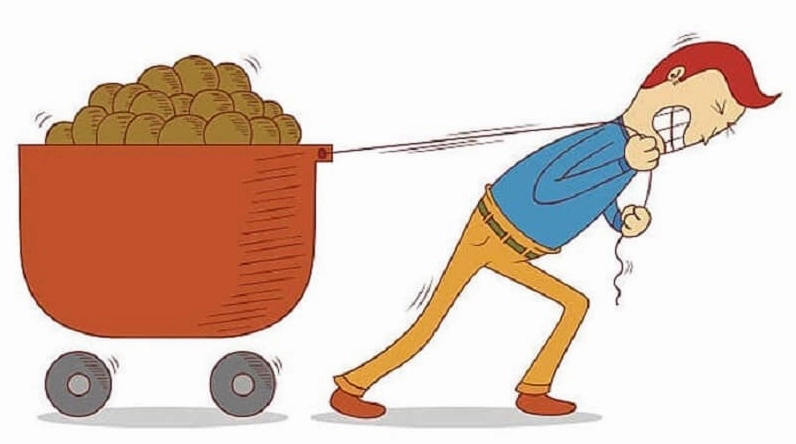 Minh họa lực ma sát lăn của bánh xe