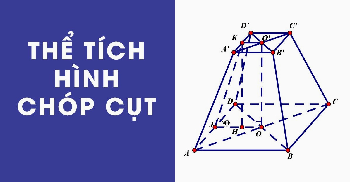 Mở rộng thể tính của hình chóp cụt