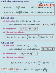 Nắm Vững Công Thức Cấp Số Cộng Cấp Số Nhân: Hướng Dẫn Toàn Diện 2026