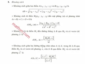 Nắm Vững Công Thức Tính Khoảng Cách Trong Mọi Trường Hợp (2026)